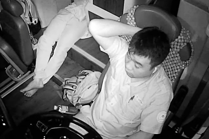 Bị can Hoàng Văn Tính - tài xế xe Thành Bưởi - bị khởi tố, bắt tạm giam để điều tra về hành vi