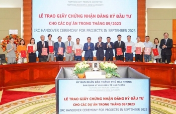 Hải Phòng: Thu hút vốn đầu tư nước ngoài đạt trên 3 tỷ USD trong 9 tháng