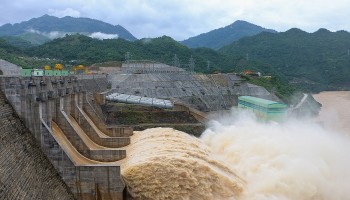 Cập nhật tình hình hồ thủy điện 21/10/2023: Khu vực Bắc Bộ tăng, hồ Sông Lô 6 đã điều tiết xả tràn