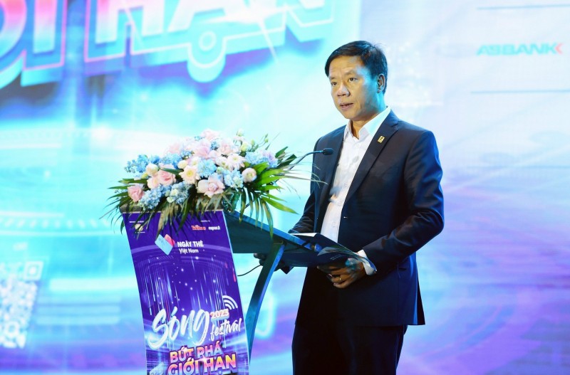 Tổng Giám đốc NAPAS phát biểu tại Lễ khai mạc sự kiện Sóng Festival Tổng Giám đốc NAPAS phát biểu tại Lễ khai mạc sự kiện Sóng Festival