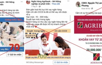 Trăm tên miền giả mạo ngân hàng, tổ chức tài chính để lừa đảo