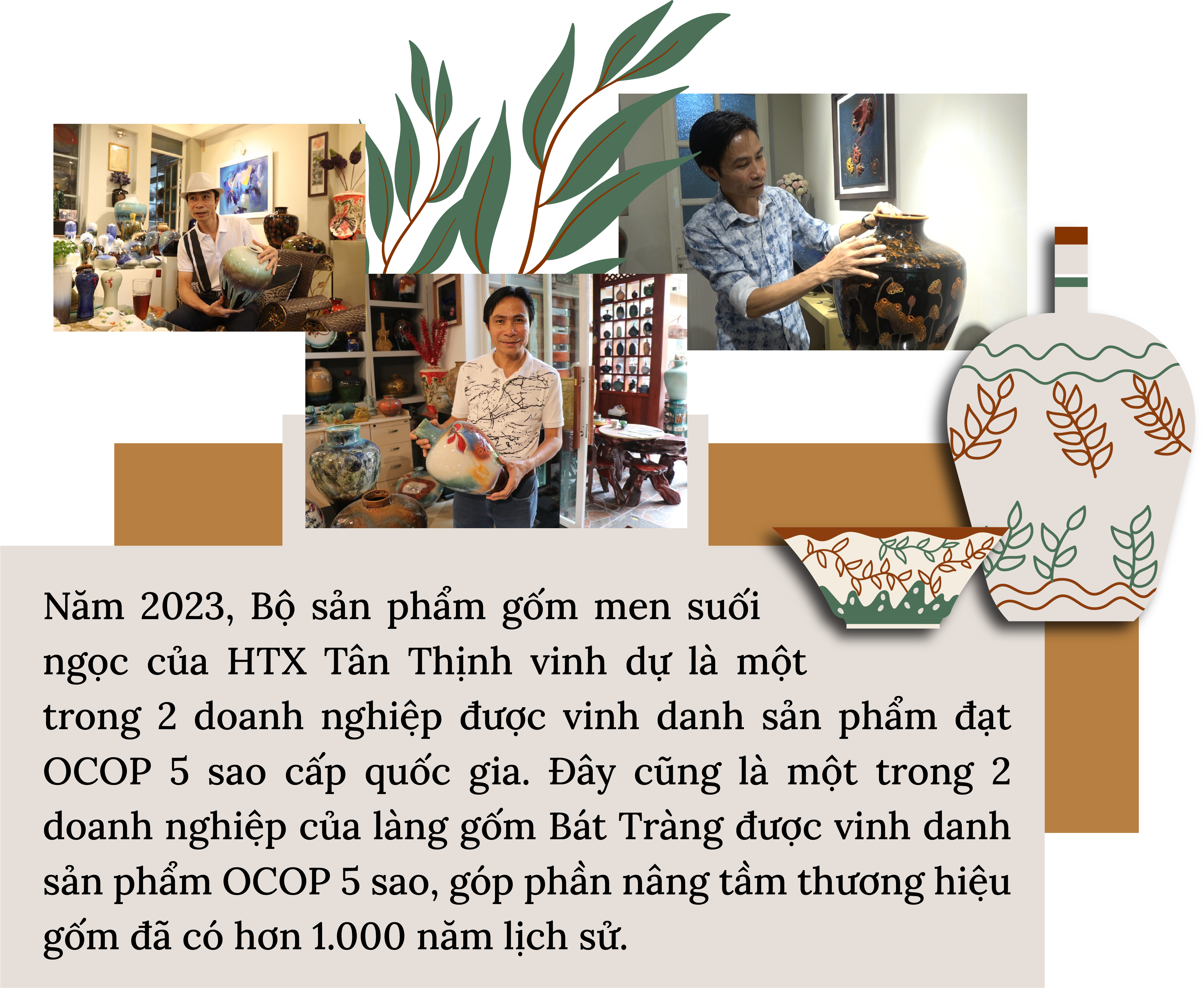 Longform | Gốm sứ Tân Thịnh: Rạng danh sản phẩm OCOP tại làng gốm cổ ven sông Longform | Gốm sứ Tân Thịnh: Rạng danh sản phẩm OCOP tại làng gốm cổ ven sông