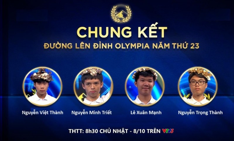 Trực tiếp Chung kết đường lên đỉnh Olympia từ điểm cầu Sóc Sơn Hà Nội: Gần 2000 người cổ vũ Nguyễn Việt Thành Trực tiếp Chung kết đường lên đỉnh Olympia từ điểm cầu Sóc Sơn Hà Nội: Gần 2000 người cổ vũ Nguyễn Việt Thành