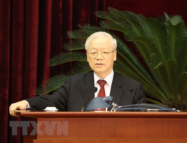 Toàn văn phát biểu của Tổng Bí thư bế mạc Hội nghị Trung ương 8 hình ảnh 1 Toan van phat bieu cua Tong Bi thu be mac Hoi nghi Trung uong 8 hinh anh 1