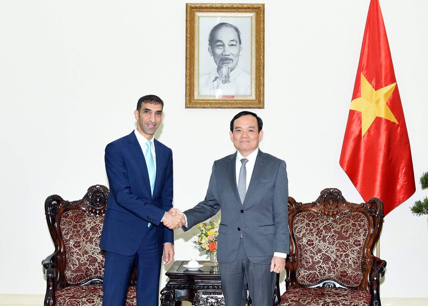 Việt Nam mong muốn sớm ký kết Hiệp định đối tác kinh tế toàn diện với UAE - Ảnh 1. Việt Nam mong muốn sớm ký kết Hiệp định đối tác kinh tế toàn diện với UAE - Ảnh 1.