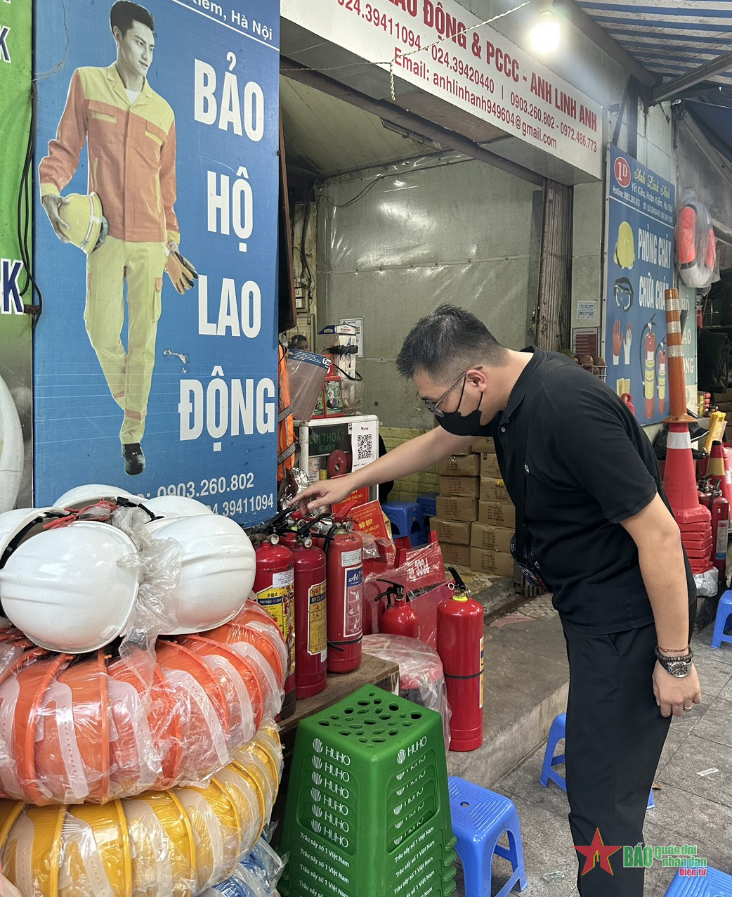 Cảnh giác với thiết bị phòng cháy, chữa cháy giả, kém chất lượng Cảnh giác với thiết bị phòng cháy, chữa cháy giả, kém chất lượng