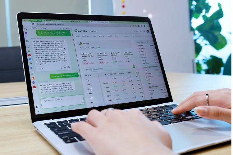 Cốc Cốc AI Chat trên máy tính Cốc Cốc AI Chat trên máy tính