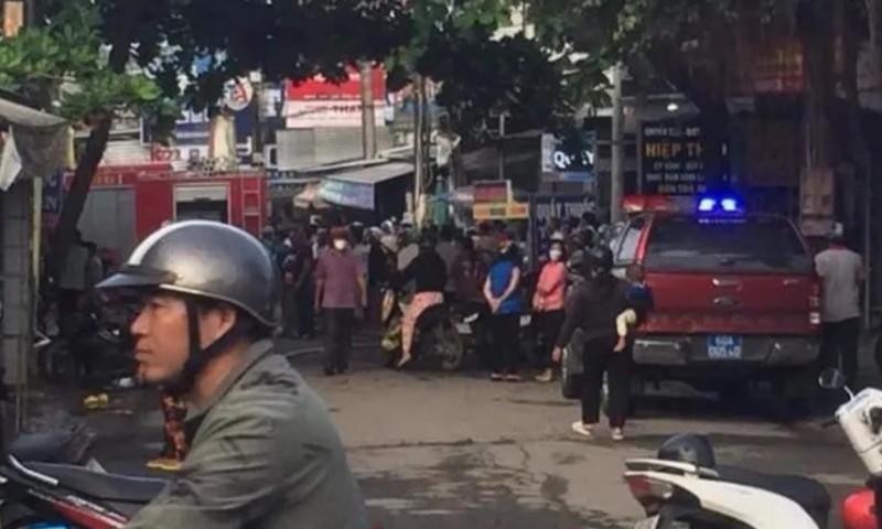 Cơ quan công an phong tỏa hiện trường - Ảnh: CAND Cơ quan công an phong tỏa hiện trường - Ảnh: CAND