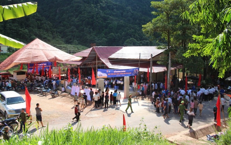 Nhà văn hoá cộng đồng dân tộc La Ha tại xã Liệp Tè mang đậm bản sắc văn hóa dân tộc (Ảnh: Trấn Long) Nhà văn hoá cộng đồng dân tộc La Ha tại xã Liệp Tè mang đậm bản sắc văn hóa dân tộc (Ảnh: Trấn Long)