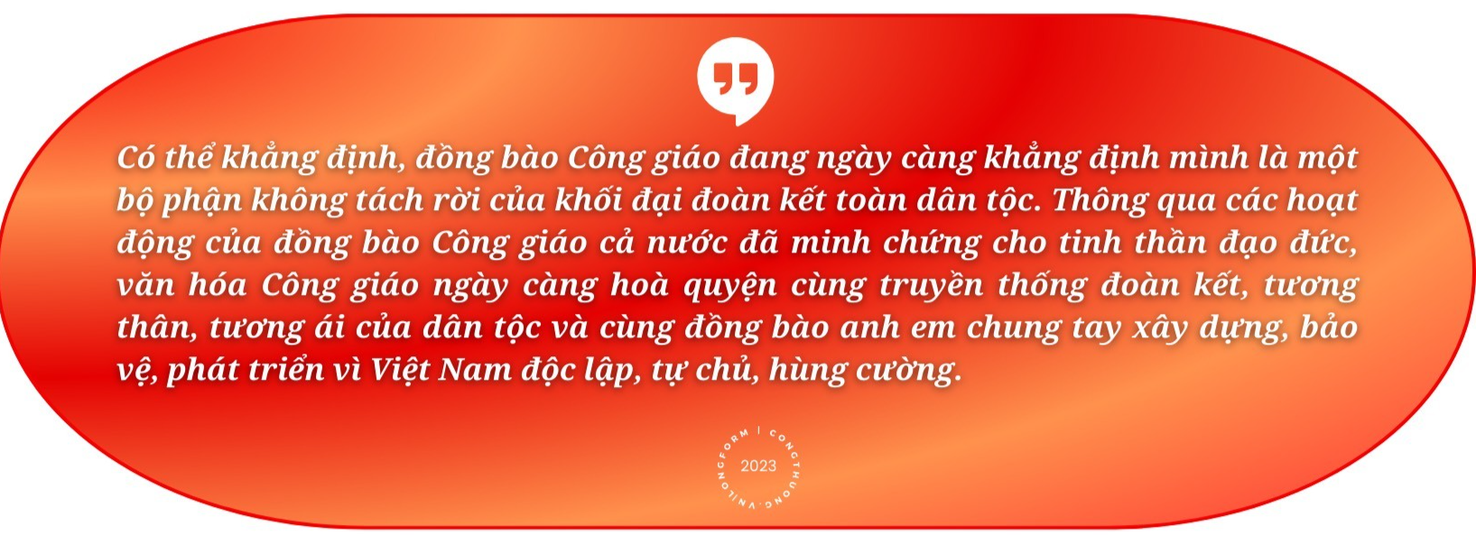 Longform | Chung tay phát triển kinh tế - xã hội: Nét đẹp của đồng bào Công giáo Việt Longform | Chung tay phát triển kinh tế - xã hội: Nét đẹp của đồng bào Công giáo Việt