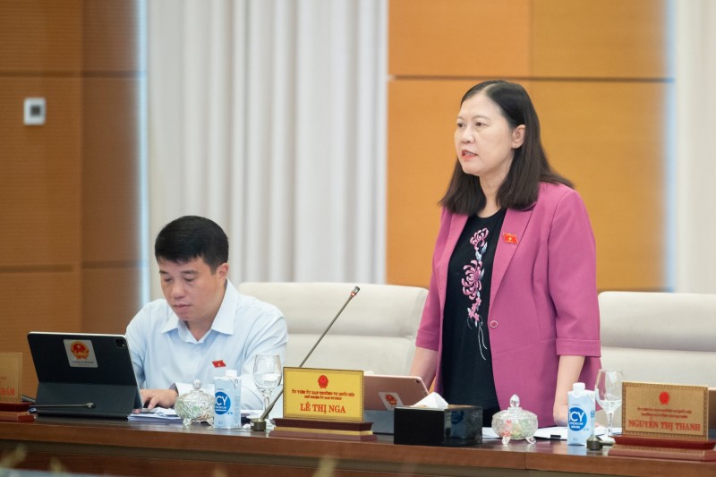 Chủ nhiệm Ủy ban Tư pháp Lê Thị Nga Chủ nhiệm Ủy ban Tư pháp Lê Thị Nga