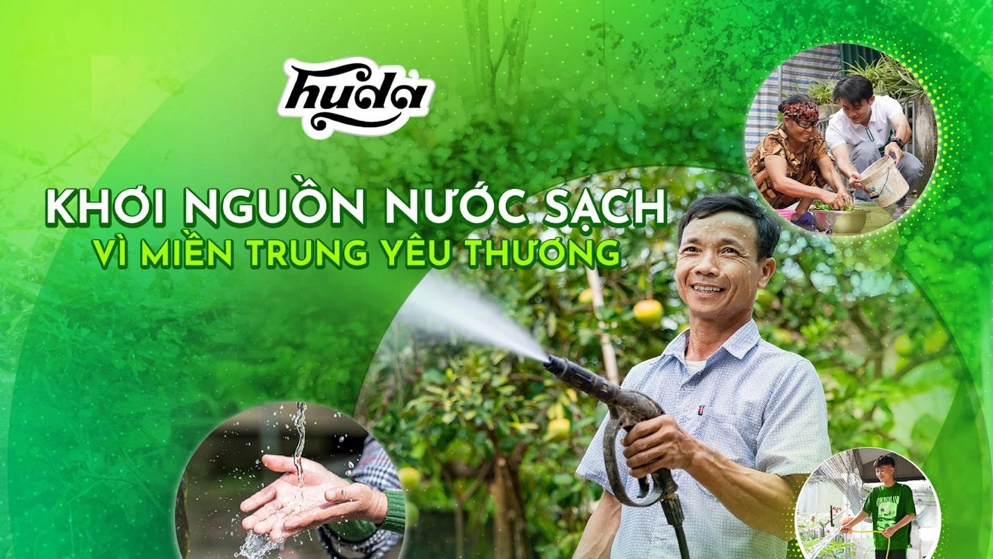 “Khơi nguồn nước sạch vì miền Trung yêu Thương” là lời khẳng định mạnh mẽ về những nỗ lực bền bỉ đồng hành cùng mảnh đất yêu thương “Khơi nguồn nước sạch vì miền Trung yêu Thương” là lời khẳng định mạnh mẽ về những nỗ lực bền bỉ đồng hành cùng mảnh đất yêu thương