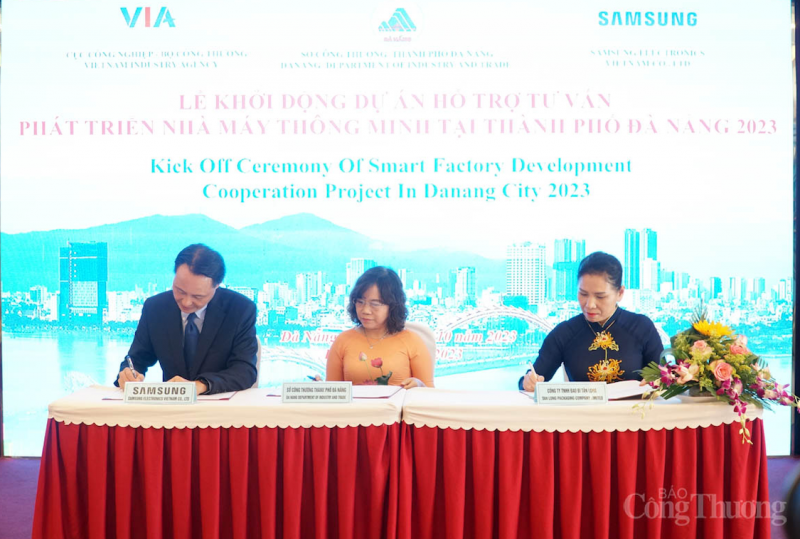 Đà Nẵng: Khởi động dự án phát triển nhà máy thông minh Đà Nẵng: Khởi động dự án phát triển nhà máy thông minh
