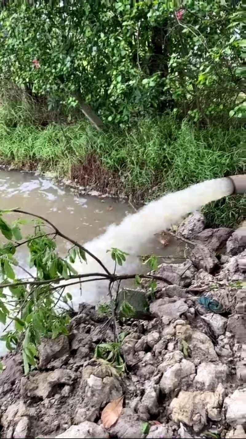 Cụm công nghiệp APEC bơm nước thải khiến hàng chục héc ta đất bị ngập? Cụm công nghiệp APEC bơm nước thải khiến hàng chục héc ta đất bị ngập?