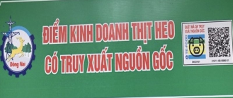 Kết quả thực hiện dự án truy xuất nguồn gốc thực phẩm thiết yếu của Đồng Nai