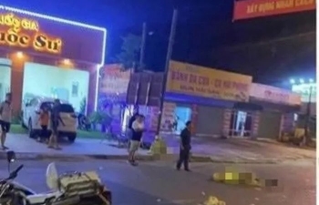 Sơn La: Va chạm giữa xe đặc chủng của CSGT với xe máy khiến 3 người bị thương