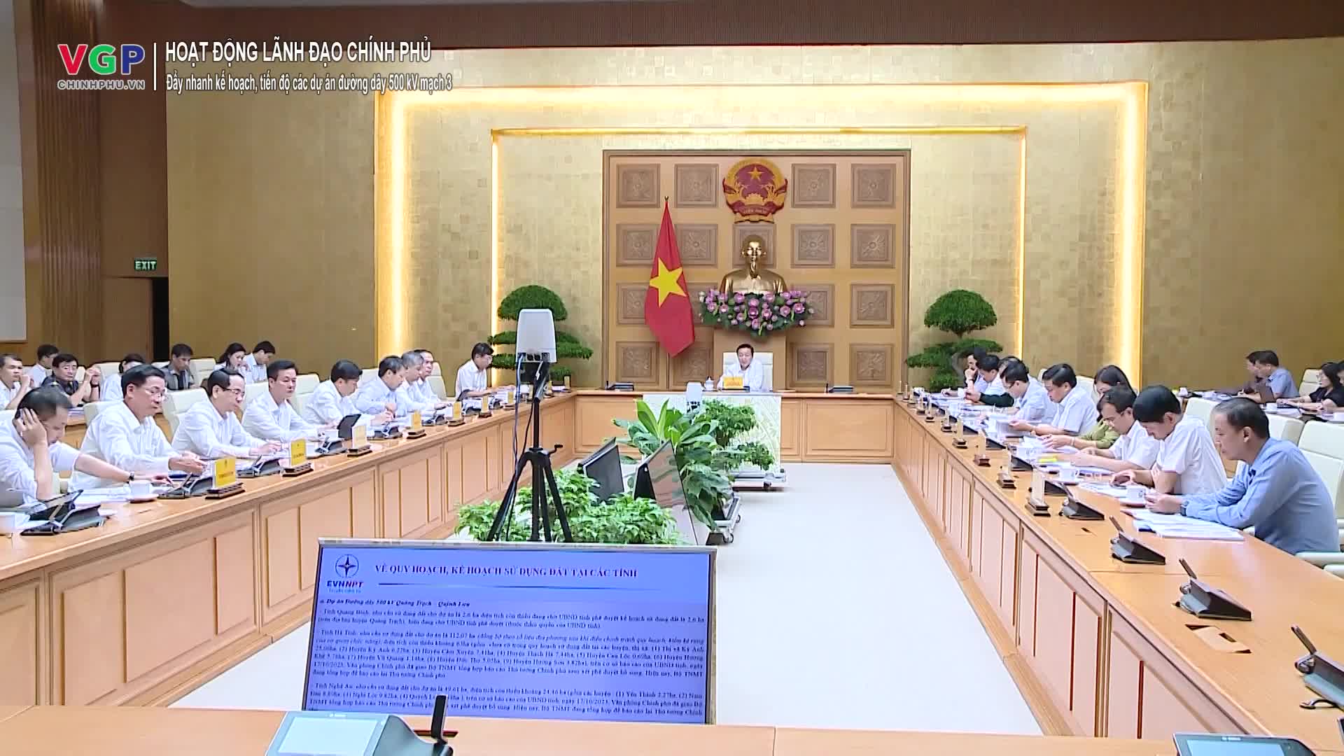 Đẩy nhanh kế hoạch, tiến độ các dự án đường dây 500 kV mạch 3