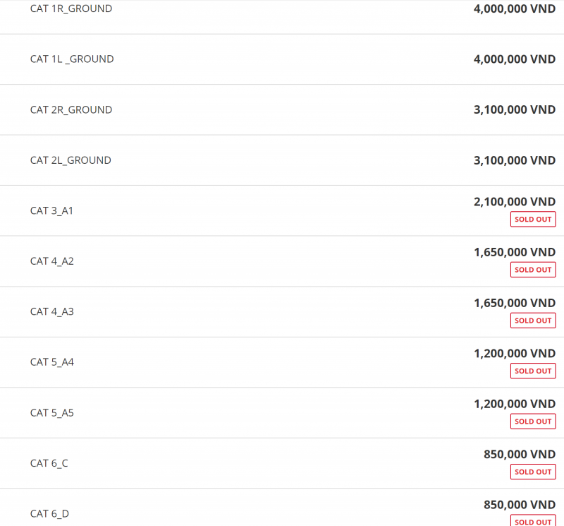 Concert Westlife tại Việt Nam: Vé bán “ế” trái ngược ngày đầu mở bán Concert Westlife tại Việt Nam: Vé bán “ế” trái ngược ngày đầu mở bán