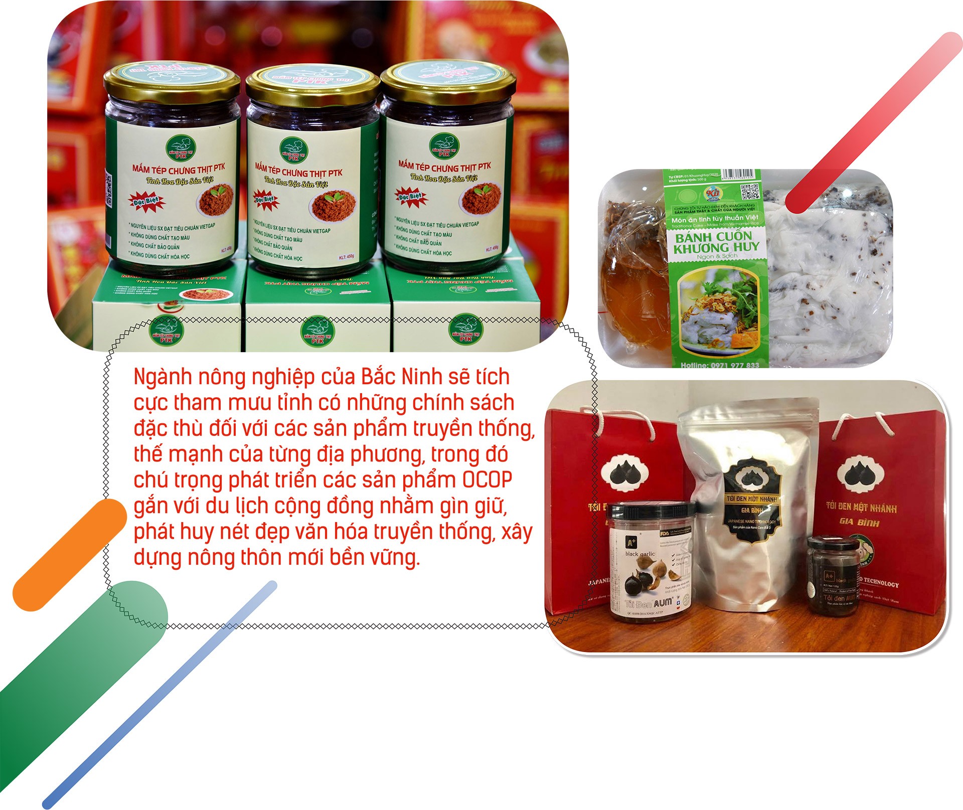 Longform | Chương trình OCOP tại Bắc Ninh: Chắp cánh đưa sản phẩm từ “làng” ra “phố” Longform | Chương trình OCOP tại Bắc Ninh: Chắp cánh đưa sản phẩm từ “làng” ra “phố”