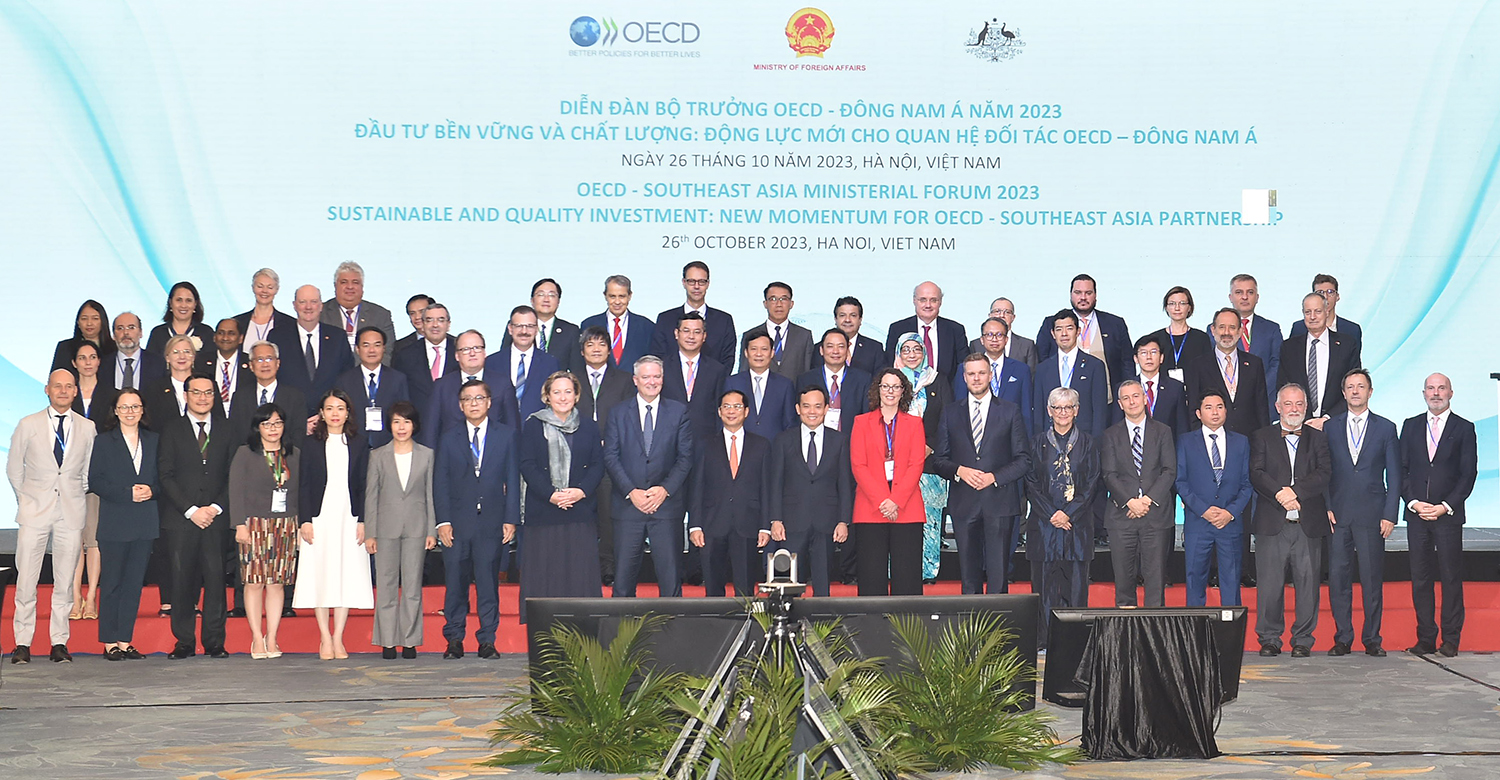 Phó Thủ tướng Trần Lưu Quang nêu 5 định hướng thúc đẩy hợp tác đầu tư OECD-Đông Nam Á - Ảnh 3.