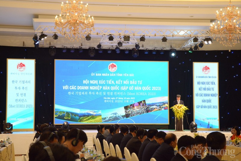 Quang cảnh Hội nghị xúc tiến, kết nối đầu tư với các doanh nghiệp Hàn Quốc Quang cảnh Hội nghị xúc tiến, kết nối đầu tư với các doanh nghiệp Hàn Quốc