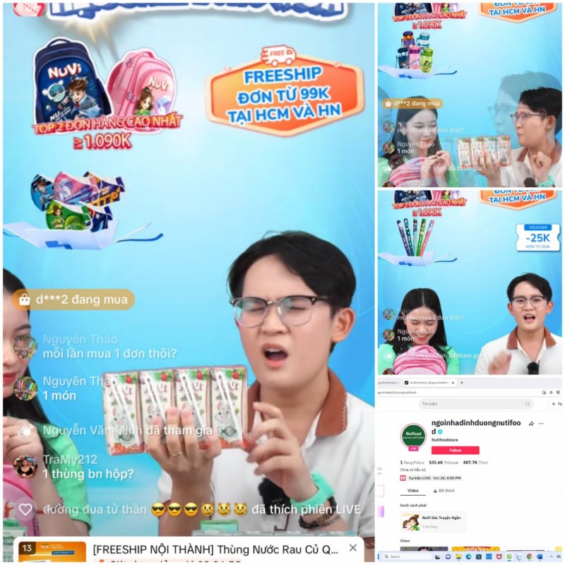 Nutifood lại quảng cáo mạnh loại sữa trái cây cho trẻ em Nutifood lại quảng cáo mạnh loại sữa trái cây cho trẻ em