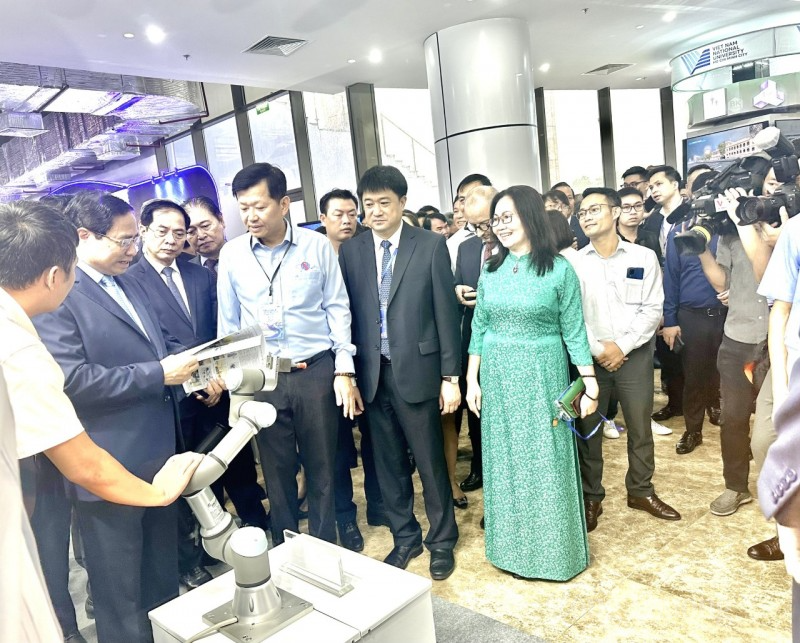 Khánh thành NIC và Khai mạc triển lãm quốc tế đổi mới sáng tạo Việt Nam 2023 Khánh thành NIC và Khai mạc triển lãm quốc tế đổi mới sáng tạo Việt Nam 2023