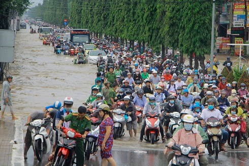 Dự báo triều cường Cần Thơ vượt báo động 3 Dự báo triều cường Cần Thơ vượt báo động 3