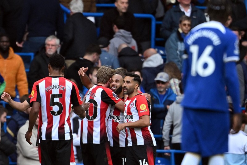 Kết quả trận đấu bóng đá giữa Chelsea và Brentford Chelsea thua bạc nhược. Ảnh AFP Kết quả trận đấu bóng đá giữa Chelsea và Brentford Chelsea thua bạc nhược. Ảnh AFP