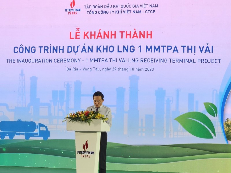 Khánh thành Kho LNG đầu tiên tại Việt Nam Khánh thành Kho LNG đầu tiên tại Việt Nam