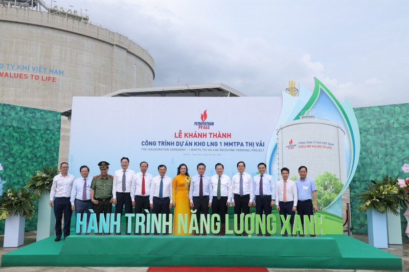 Khánh thành Kho LNG đầu tiên tại Việt Nam Khánh thành Kho LNG đầu tiên tại Việt Nam
