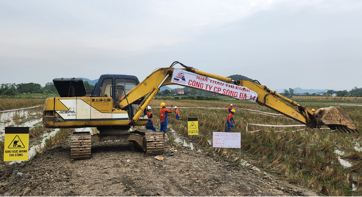 EVNNPT triển khai thi công Dự án đường dây 500 kV NMĐ Nam Định I – Thanh Hóa EVNNPT triển khai thi công Dự án đường dây 500 kV NMĐ Nam Định I – Thanh Hóa