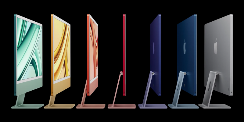 iMac 24 inch còn được làm mới có màn hình Retina 4,5K. Ảnh minh họa iMac 24 inch còn được làm mới có màn hình Retina 4,5K. Ảnh minh họa