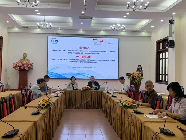 EVFTA thúc đẩy mở rộng quy mô và đối tác xuất khẩu của Việt Nam  | Kinh tế | Vietnam+ (VietnamPlus) EVFTA thúc đẩy mở rộng quy mô và đối tác xuất khẩu của Việt Nam  | Kinh tế | Vietnam+ (VietnamPlus)