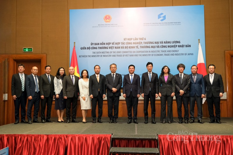 Kỳ họp lần thứ 6 Ủy ban hỗn hợp Việt Nam – Nhật Bản về hợp tác Công nghiệp, Thương mại và Năng lượng Kỳ họp lần thứ 6 Ủy ban hỗn hợp Việt Nam – Nhật Bản về hợp tác Công nghiệp, Thương mại và Năng lượng