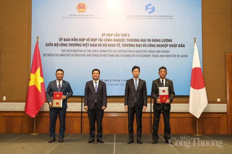 Kỳ họp lần thứ 6 Ủy ban hỗn hợp Việt Nam – Nhật Bản về hợp tác Công nghiệp, Thương mại và Năng lượng Kỳ họp lần thứ 6 Ủy ban hỗn hợp Việt Nam – Nhật Bản về hợp tác Công nghiệp, Thương mại và Năng lượng
