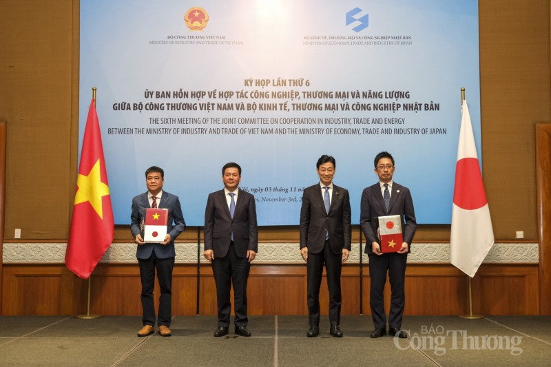 Kỳ họp lần thứ 6 Ủy ban hỗn hợp Việt Nam – Nhật Bản về hợp tác Công nghiệp, Thương mại và Năng lượng Kỳ họp lần thứ 6 Ủy ban hỗn hợp Việt Nam – Nhật Bản về hợp tác Công nghiệp, Thương mại và Năng lượng