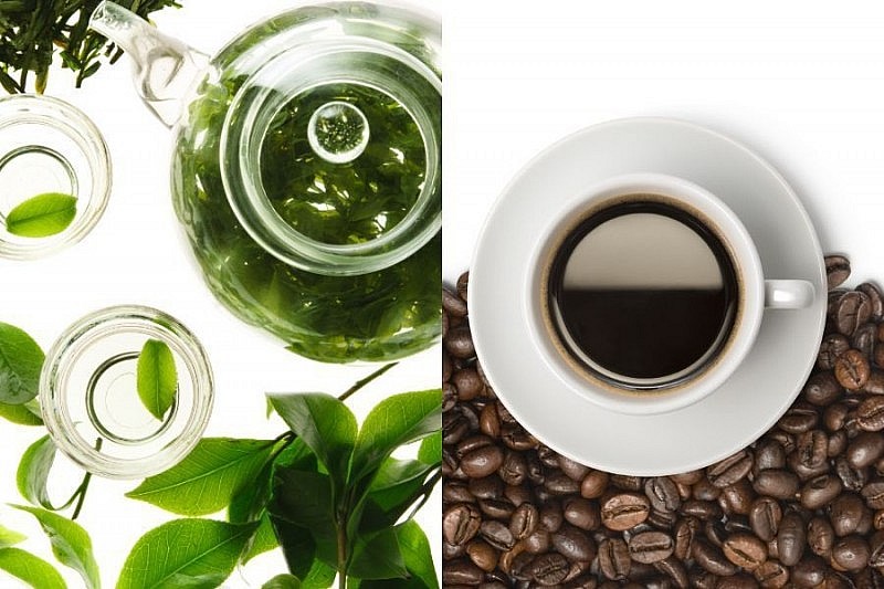 Trà xanh và cà phê là hai trong số những loại đồ uống được thưởng thức rộng rãi trên thế giới. Ảnh minh họa Trà xanh và cà phê là hai trong số những loại đồ uống được thưởng thức rộng rãi trên thế giới. Ảnh minh họa