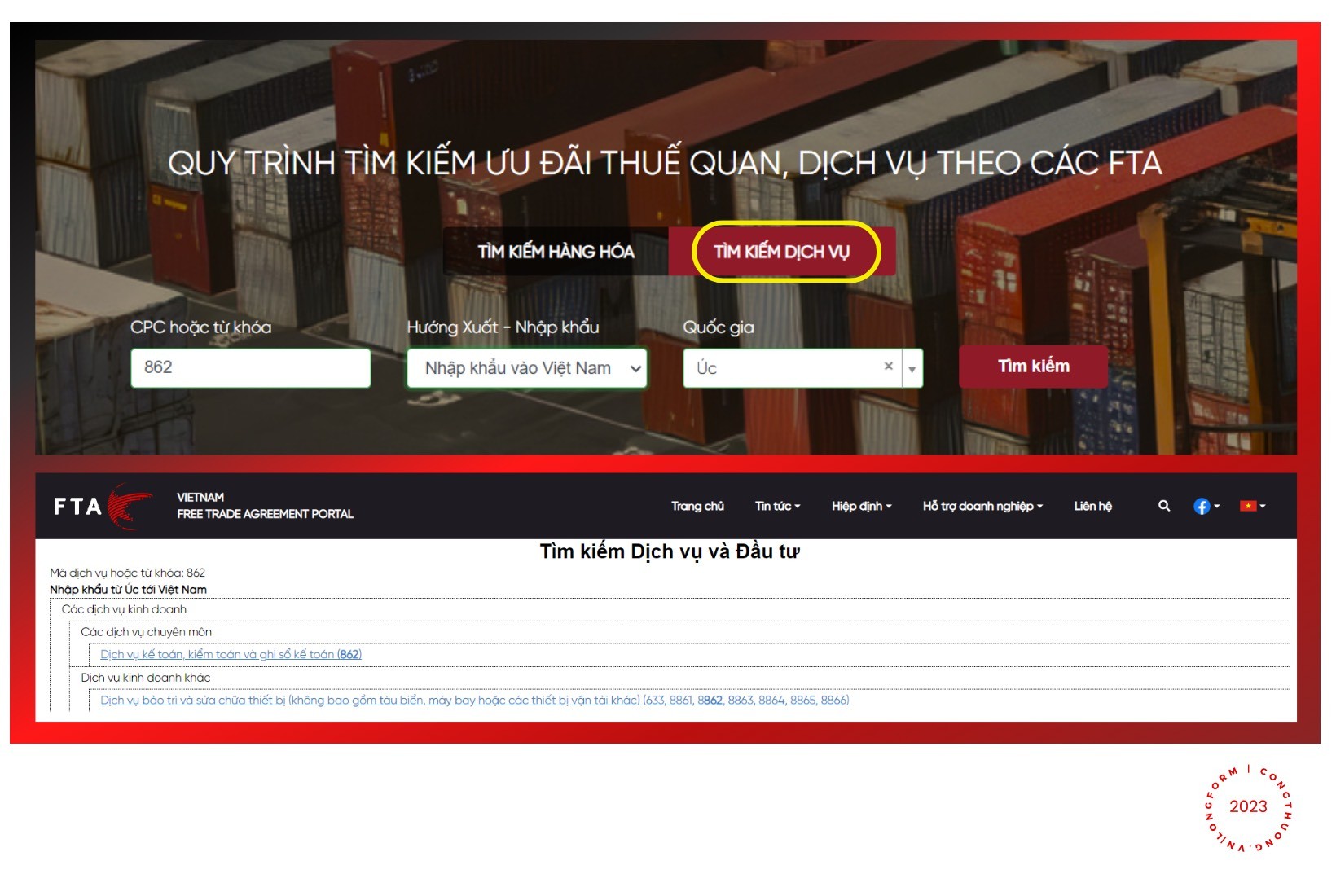 Longform | Cổng thông tin FTAP: Công cụ tra cứu các cam kết FTA thông minh, tiên tiến