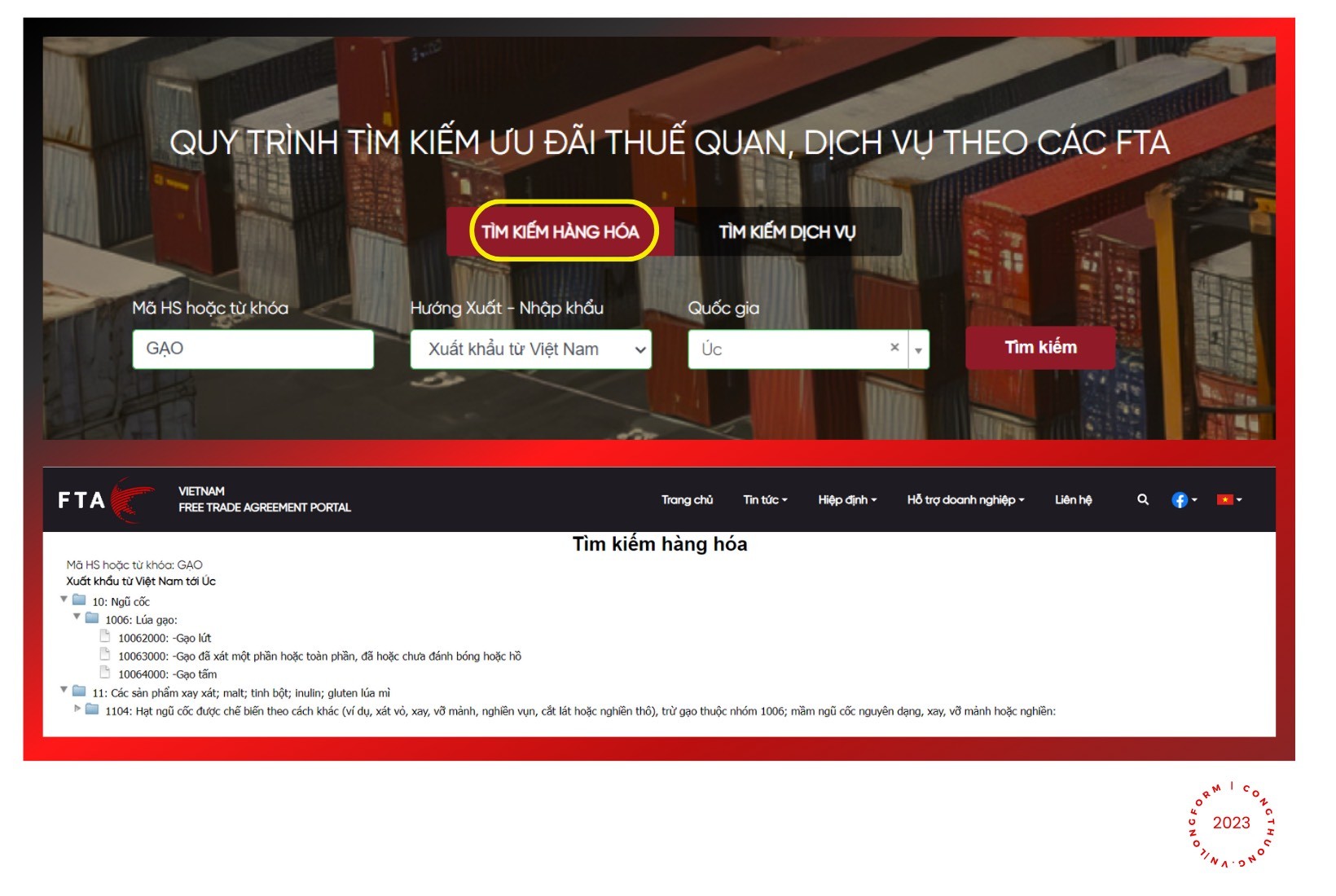 Longform | Cổng thông tin FTAP: Công cụ tra cứu các cam kết FTA thông minh, tiên tiến