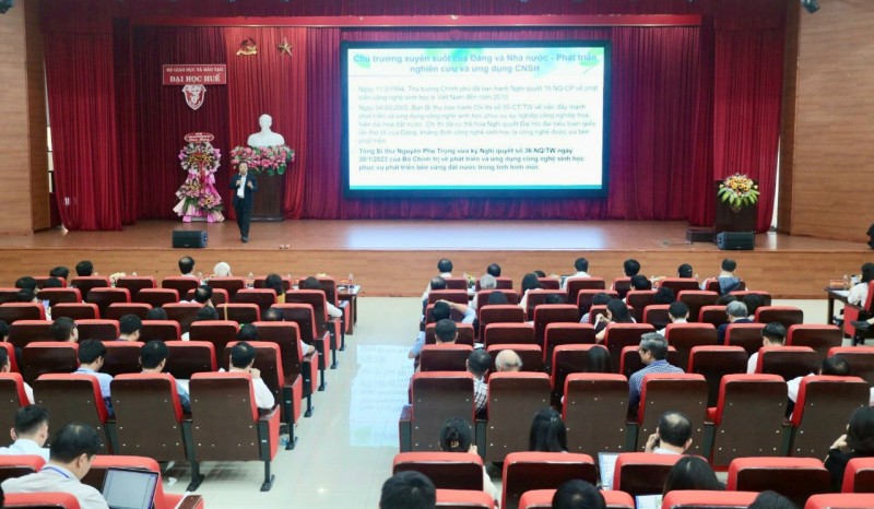 Đưa nước ta trở thành quốc gia có nền công nghệ sinh học phát triển trên thế giới