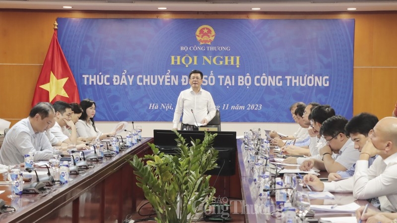 Đang diễn ra Hội nghị Thúc đẩy Chuyển đối số tại Bộ Công Thương