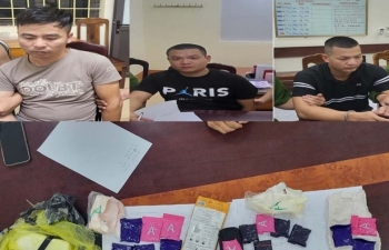 Thanh Hóa: Bắt 3 đối tượng trong đường dây mua bán, vận chuyển ma túy liên tỉnh