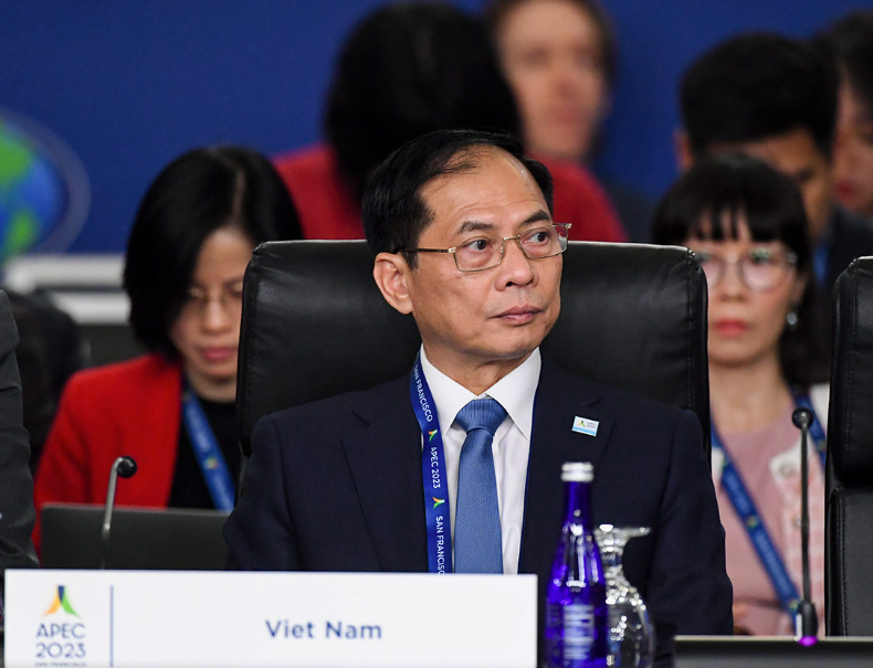 Bộ trưởng Ngoại giao Bùi Thanh Sơn đề xuất ba ưu tiên hợp tác tại Hội nghị liên Bộ trưởng Ngoại giao - Kinh tế APEC - 