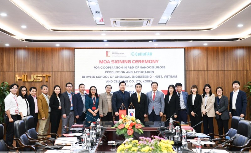 Thúc đẩy hợp tác nghiên cứu, ứng dụng nanoxenlulo, hướng tới giảm phát thải khí nhà kính