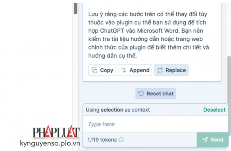 Hướng dẫn cách tích hợp ChatGPT vào Microsoft Word mới nhất năm 2023 Hướng dẫn cách tích hợp ChatGPT vào Microsoft Word mới nhất năm 2023