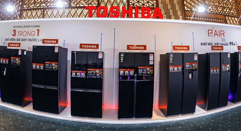 Toshiba Việt Nam ra mắt thế hệ tủ lạnh và máy giặt mới Toshiba Việt Nam ra mắt thế hệ tủ lạnh và máy giặt mới
