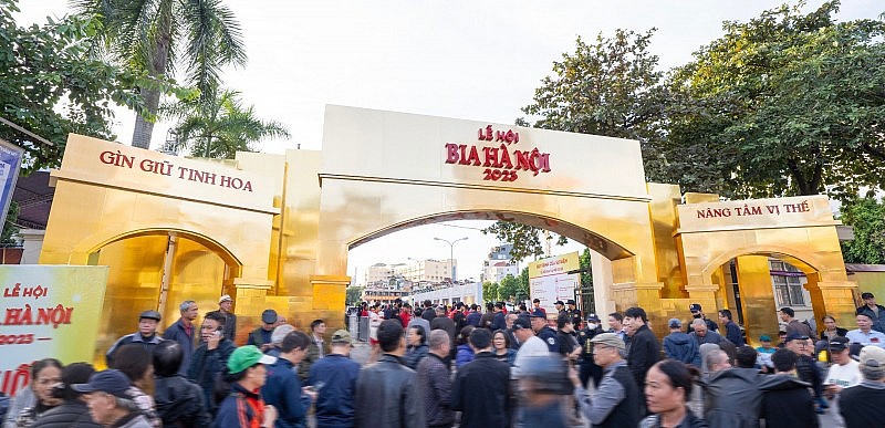 Giới trẻ thủ đô nô nức tham dự sự kiện Văn hóa ẩm thực Lễ hội bia Hà Nội 2023 Giới trẻ thủ đô nô nức tham dự sự kiện Văn hóa ẩm thực Lễ hội bia Hà Nội 2023