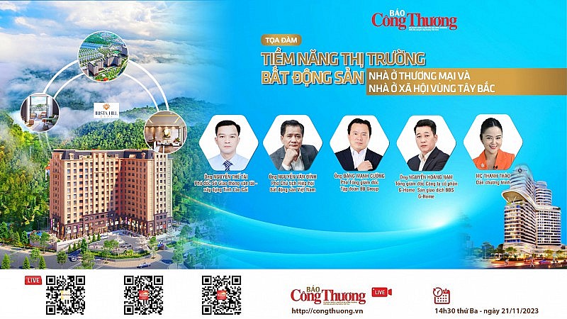 Ngày 21/11: Toạ đàm Tiềm năng thị trường Bất động sản và nhà ở thương mại - xã hội vùng Tây Bắc Ngày 21/11: Toạ đàm Tiềm năng thị trường Bất động sản và nhà ở thương mại - xã hội vùng Tây Bắc