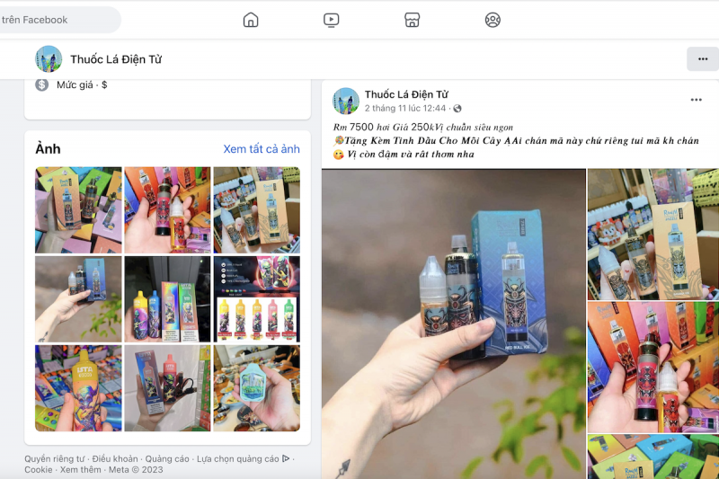 Lo ngại thuốc lá điện tử “tấn công” giới trẻ Lo ngại thuốc lá điện tử “tấn công” giới trẻ